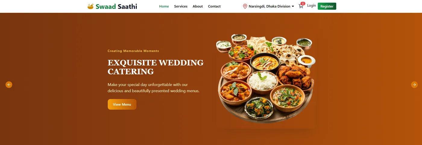 Catering Web System